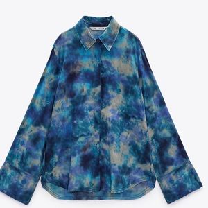 Zara tie dye shirt